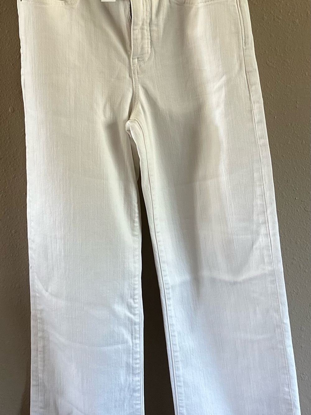 NWT J.Crew Slim-Wide Jean in White – Size 26